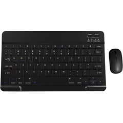 GENERICO - Kit Teclado con Mouse Bluetooth recargable Color Negro