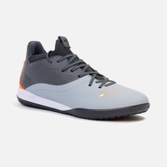 NEW ATHLETIC - Zapatillas Football Spideknit52 Gris Con Naranja Hombre