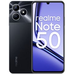 REALME - NOTE 50 New Model 64GB ROM+ 6GB RAM *(3GB+ 3GB Extended) / COLOR:NEGRO MEDIANOCHE