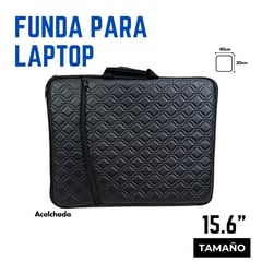 GENERICO - Funda Porta Laptop Notebook de 15.6 Pulgadas