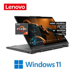 Laptop Yoga 7 2-en-1 14ahp9 - Ryzen 7 8840hs Ram 16gb Disco 1tb Ssd 14" Wuxga Táctil W11