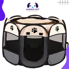 GENERICO - CORRAL PLEGABLE PORTATIL PARA MASCOTA TALLA S