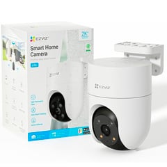 EZVIZ - Cámara de Seguridad Wi-Fi Exterior 360° H8C 2K+