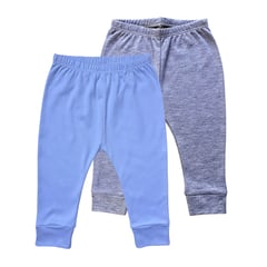 GENERICO - Set Pantalon Bebe Niño-02 X2 Unds Shicoblue