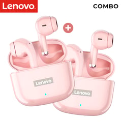 LENOVO - Audifonos LP40 Pro Rosado 2x1