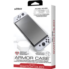 NYKO - Estuche Thin Case Nintendo Switch Oled Clear Clear