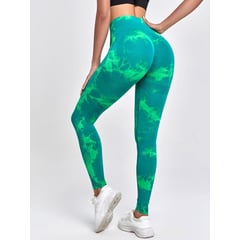 EPAUS - Leggin Tie Dye Deportivo para Mujer