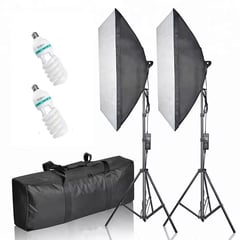 WEIFENG - KIT DE ILUMINACIÓN SOFTBOX DE 1 FOCO PARA ESTUDIO DE FOTOGRAFÍA