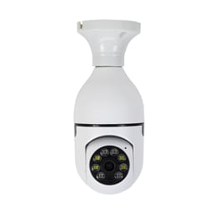 GENERICO - CAMARA TIPO FOCO 360 WIFI, CON ALARMA