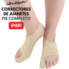 PREMIUM - Correctores Juanetes Hallux Valgus Pie Completo - Par