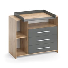 DIBA MUEBLES - Comoda Cambiador 3 Cajones Kayami