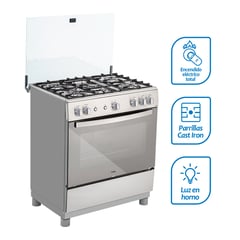 COLDEX - Cocinas a Gas 5 Quemadores CX721 Inox