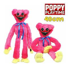 Poppy Playtime Huggy Wuggy Muñeco de peluche rosa 40cm