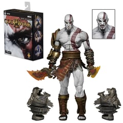 NECA God of War 3 Kratos 7 pulgadas Lion Flame Knife Accionable