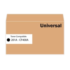 UNIVERSAL STUDIOS - Toner Hp CF400A 201A Negro Compatible