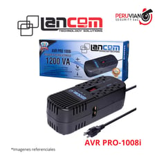 LANCOM - ESTABILIZADOR DE CORRIENTE AVR PRO-1008i