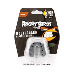 VENUM - Protector Bucal Angry Birds Para Niños Negro