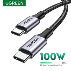 UGREEN - CABLE USB C a C - 100W - CARGA RAPIDA - 1MT