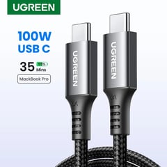 UGREEN - CABLE USB C a C - 100W - CARGA RAPIDA - 3MT