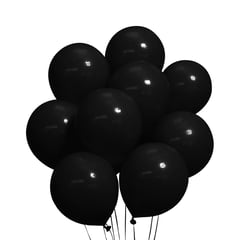 KTK - Bolsa de Globos Látex 12" Negro de 100 unidades