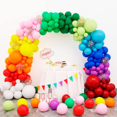 KTK - Bolsa de Globos Látex 12" Surtido de 100 unidades