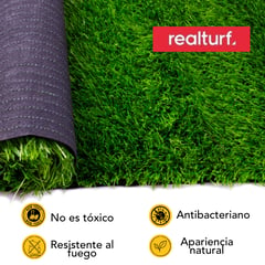 REALTURF - GRASS SINTÉTICO EUROPEO - BASIC PLUS 20 MM (2M X 25M)