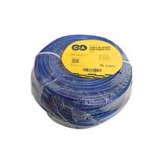 C&A - Cable de acero con forro pvc azul 100 metros