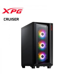 XPG - Case Cruiser Negro Vidrio Templado