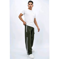 TENKI - Pantalones Cargo Sports Para Varón - Modelo Track Parachute