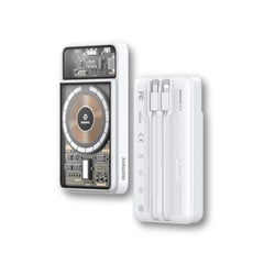 REMAX - Powerbank Magnético Walking Phantom Blanco 225w 10000mah Carga Rápida