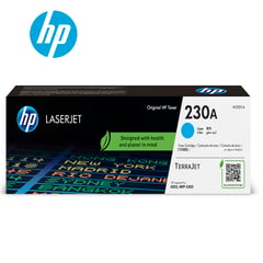 HP - Cartucho de toner 230A w2301A color cian