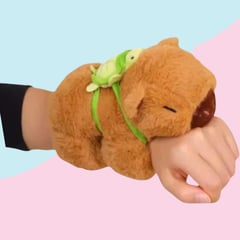 GENERICO - Pulsera Capibara Brazalete Peluche - Mide 22 cm largo