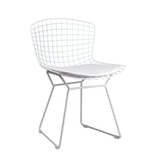 MOBELART - Silla Diseño Bertoia Blanco möbelArt