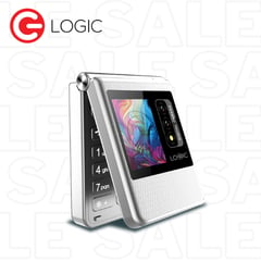 LOGIC - CELULAR BÁSICO Z1L DOBLE PANTALLA - BLANCO