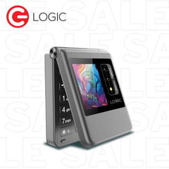 LOGIC - CELULAR BÁSICO Z1L DOBLE PANTALLA - GRIS