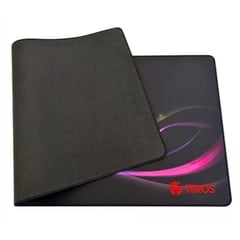 TEROS - Mouse Pad TE-3012G Diseño Gamer Color Negro