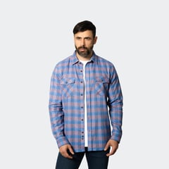 LIMA SHIRT CO - Camisa Lima Shirt Flannel Leñador Acero