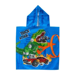 CHILDRENS CLUB - Toalla Poncho para niños Hot Wheels