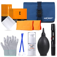 K&F CONCEPT - KIT DE LIMPIEZA 23 EN 1 PARA LENTES DE CÁMARA