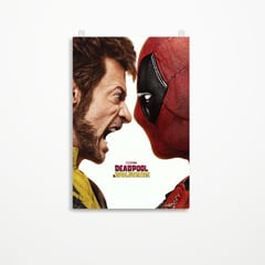 GENERICO - Cuadro de Pared Deadpool 3 60 x 40