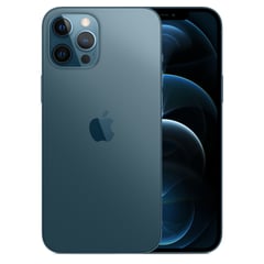 APPLE - IPhone 12 Pro, Grado A, Bateria 100%, 128GB, Entrega Inmediata, Azul, Reacondicionado