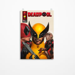 GENERICO - Cuadro de Pared Deadpool 3 60 x 40