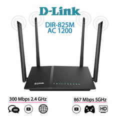 DLINK - Router D-LINK Inalambrico 4 Antenas Doble Band 2.5 y 5.8 GHZ WPA3