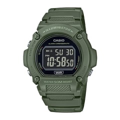 CASIO - RELOJES ORIGINAL SERIE W-219HC VERDE