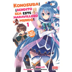 SEKAI EDITORIAL - Novela Konosuba Tomo 01 - Edicion de Estreno