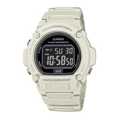 CASIO - RELOJES ORIGINAL SERIE W-219HC BLANCO