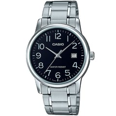 CASIO - RELOJ STEEL NEGRO MTP-V002D-1B