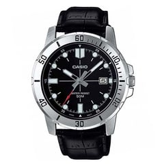 CASIO - RELOJ CUERO MTP-VD01L-1E