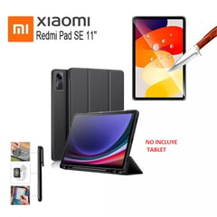 GENERICO - Funda + Mica + Lapiz para Xiaomi Redmi Pad SE 11.0 Case Porta Pencil