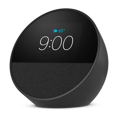 AMAZON - Echo Spot Despertador Inteligente con Alexa - Mod. 2024 - Negro